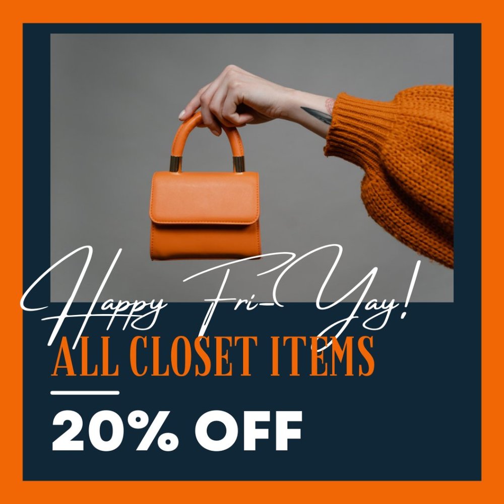 💥1 HOUR LEFT💥20% OFF DAY SALE!